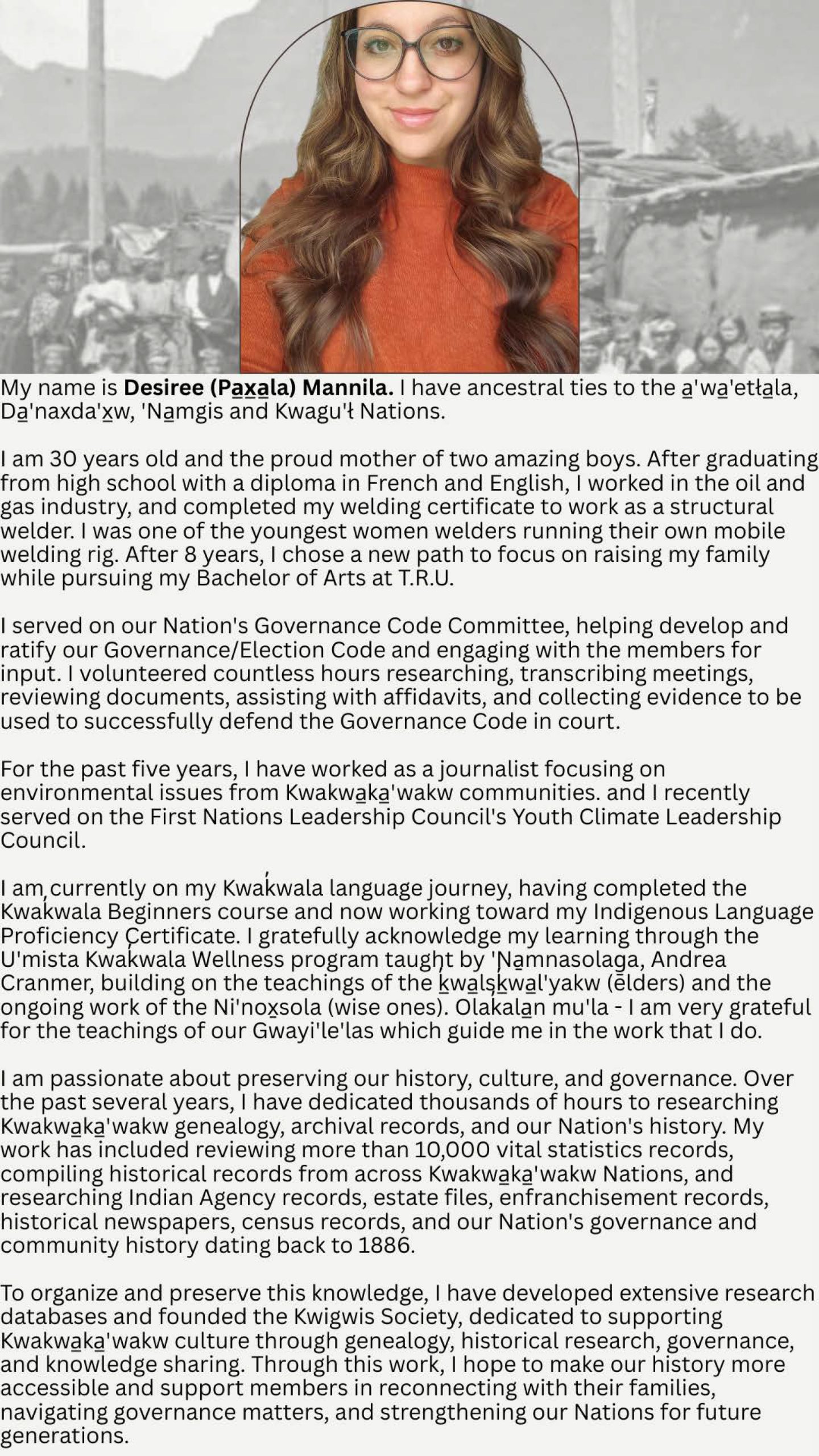 DFN- DMannila Candidate Bio 1